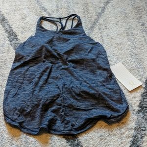 Lululemon Open back bra top - raise the barre tank
